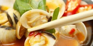 Nghêu hấp thái siêu ngon