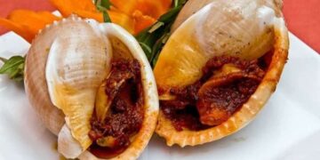 Ốc nướng thơm ngon