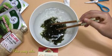 Cách ăn rong nho khô