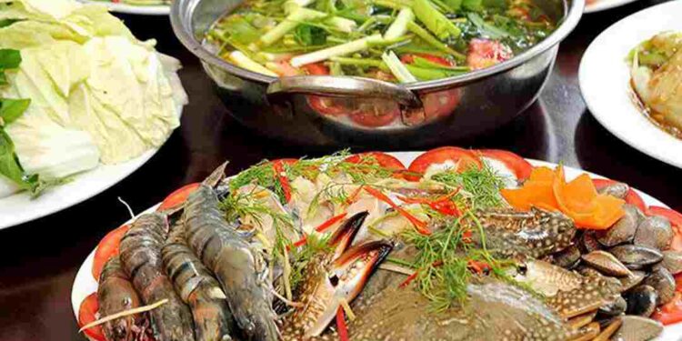 Giá trị dinh dưỡng của lẩu hải sản chua cay rất cao