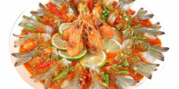 Cách làm tôm sốt thái