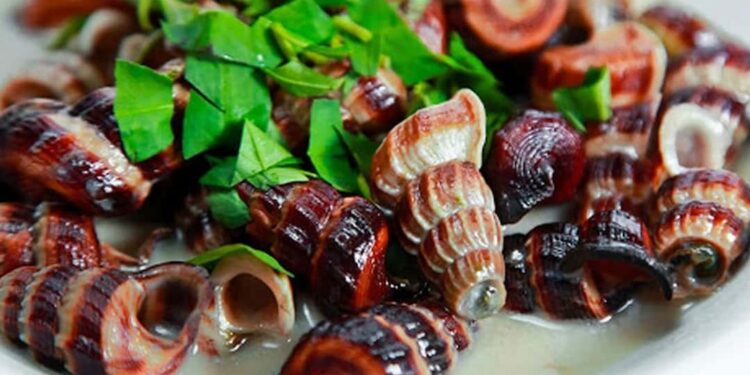 Ốc len xào - món ngon từ ốc