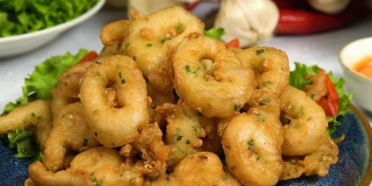 Cách làm mực chiên giòn