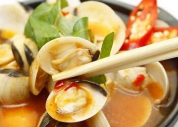 Nghêu hấp thái siêu ngon