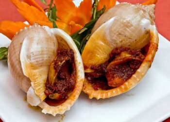 Ốc nướng thơm ngon