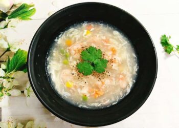 Cách nấu súp tôm thơm ngon