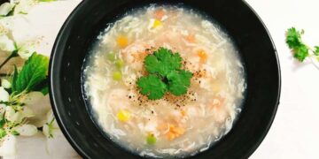 Cách nấu súp tôm thơm ngon