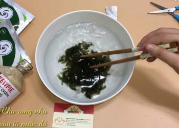 Cách ăn rong nho khô