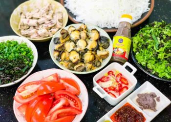 Cách nấu bún ốc thơm ngon chuẩn vị