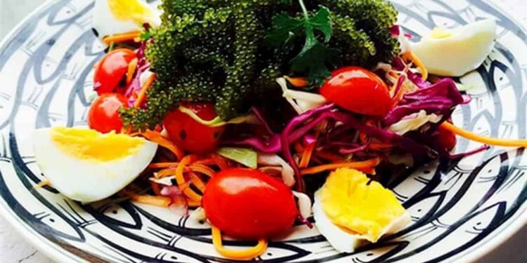 Các món ăn từ rong nho thơm ngon