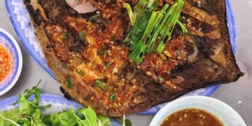 Cá đuối nướng