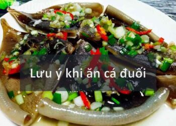 Lưu ý khi ăn cá đuối